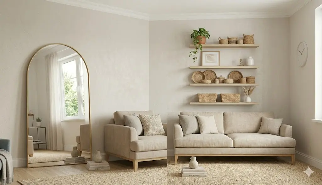 warm white paint colors for small living room ideas 2025