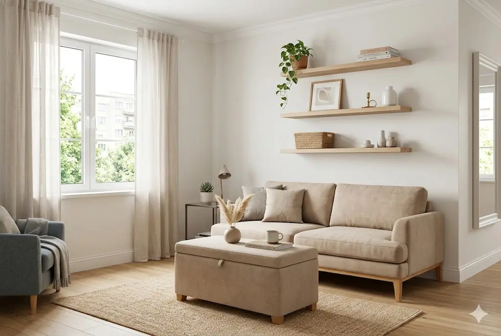 small living room multi-function furniture ideas apartment
